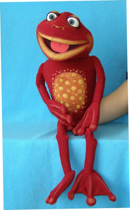 Pavlovs Puppets (Frog puppet, Puppet for sale)