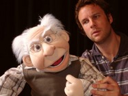 ED puppet in performance of Full House Theatre Company (UK). 