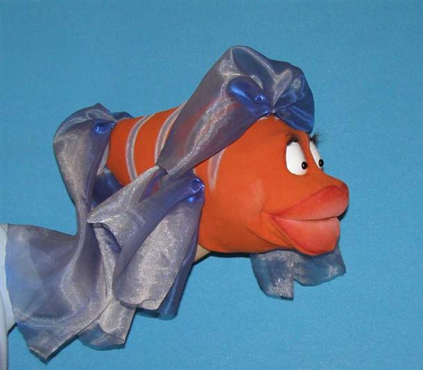 Pavlovs Puppets (Fish puppet, Puppet for sale)